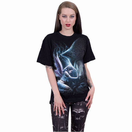 SACRED BOND - T-shirt imprimé sur le devant Noir