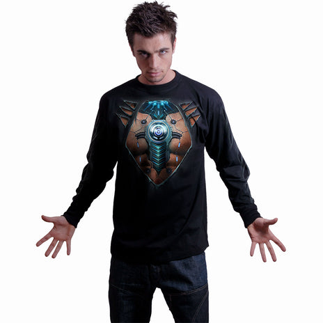 CYBER SKIN - Longsleeve T-Shirt Black