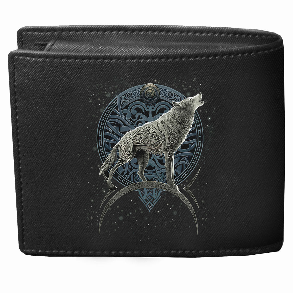 CELTIC WOLF - BiFold Wallet with RFID Blocking and Gift Box