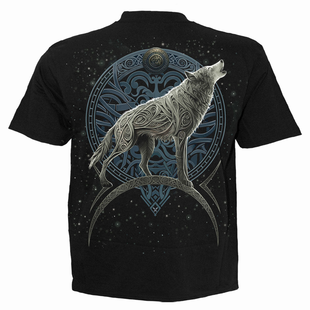 CELTIC WOLF - T-Shirt Black