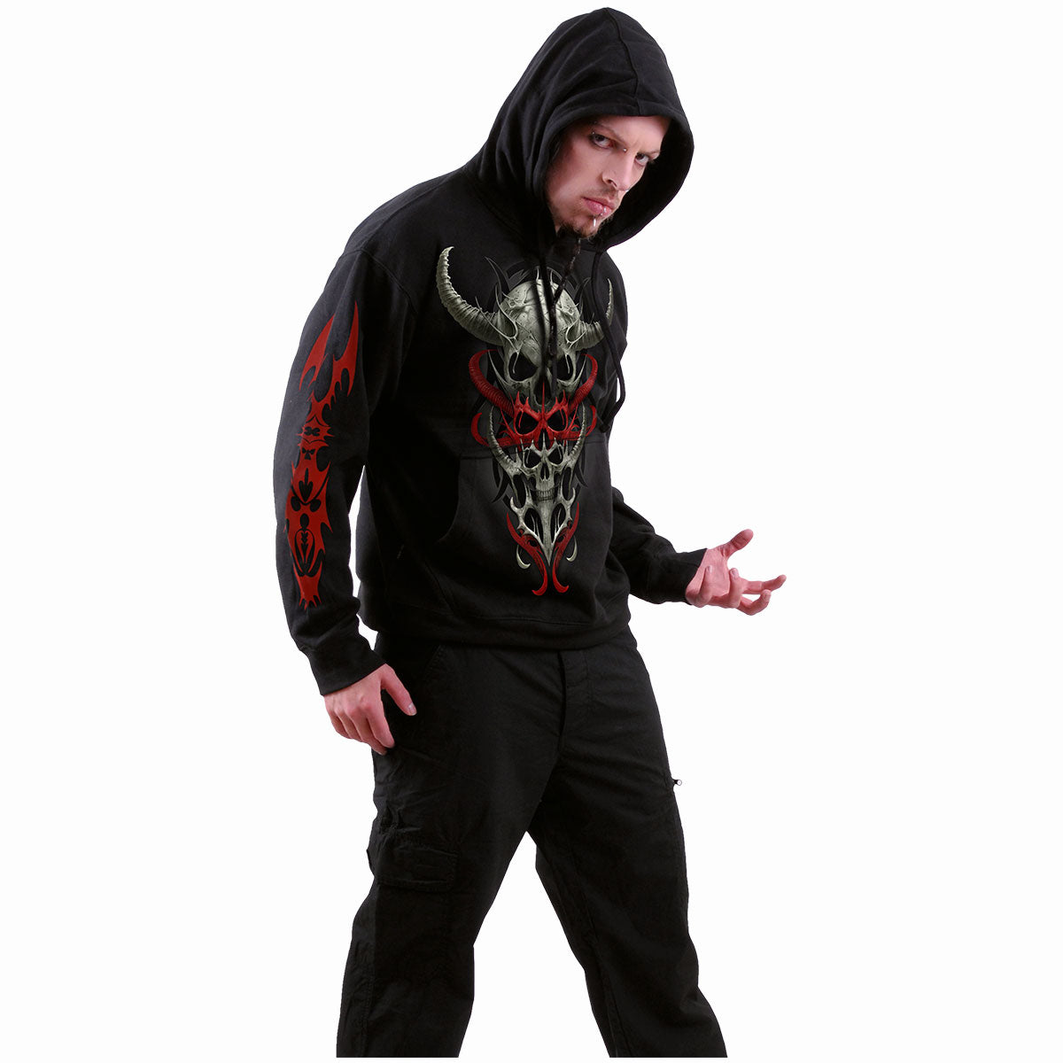 SKULL SYNTHESIS - Hoody Schwarz