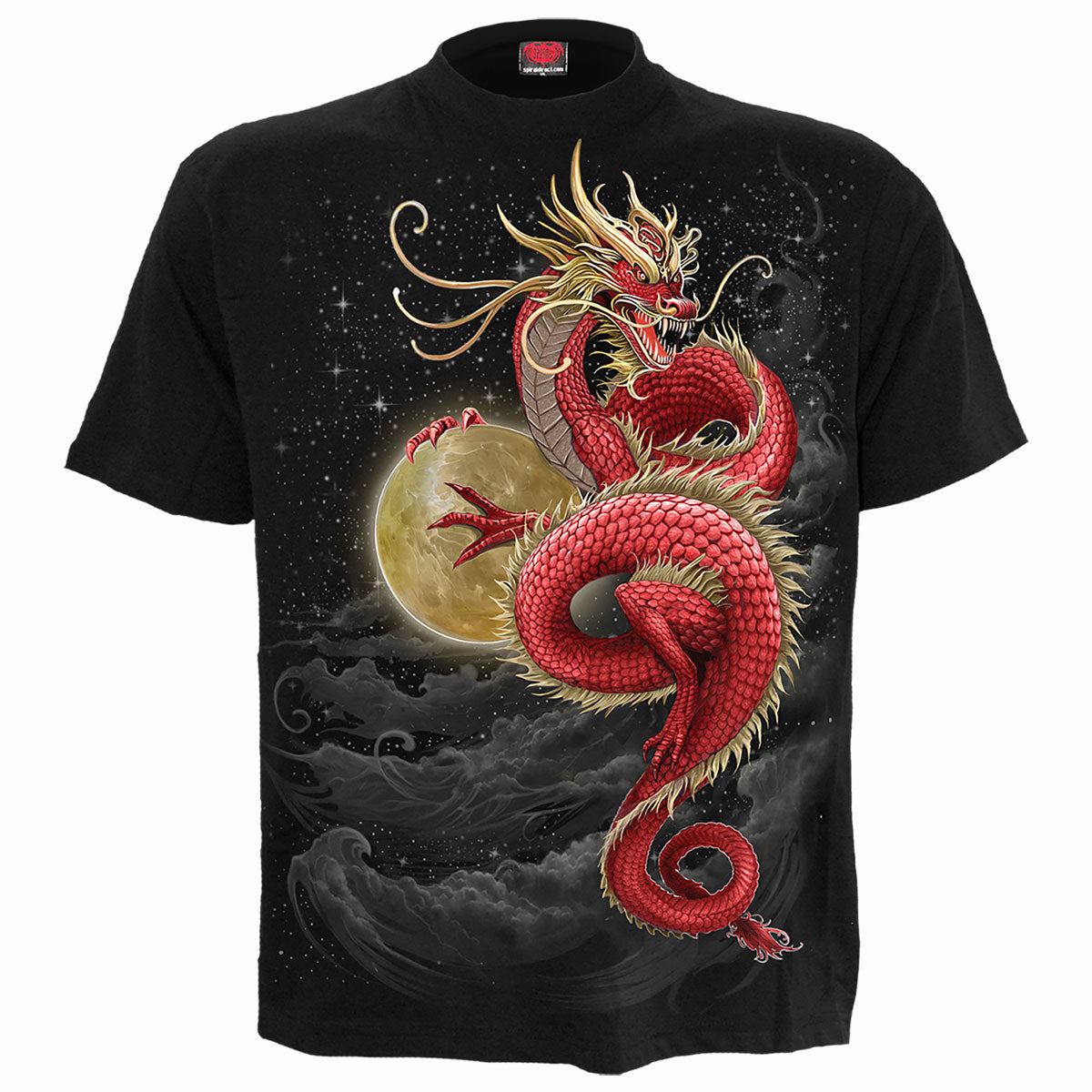 SHENLONG - Front Print T-Shirt Black – Spiral Direct
